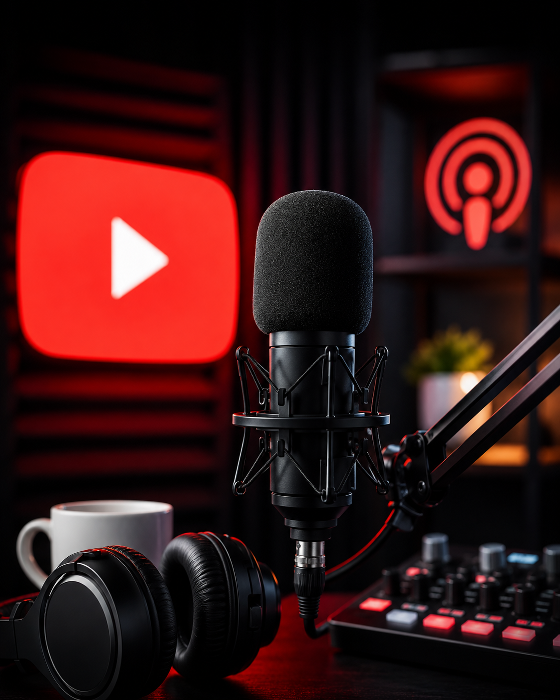 YouTube and Podcast content